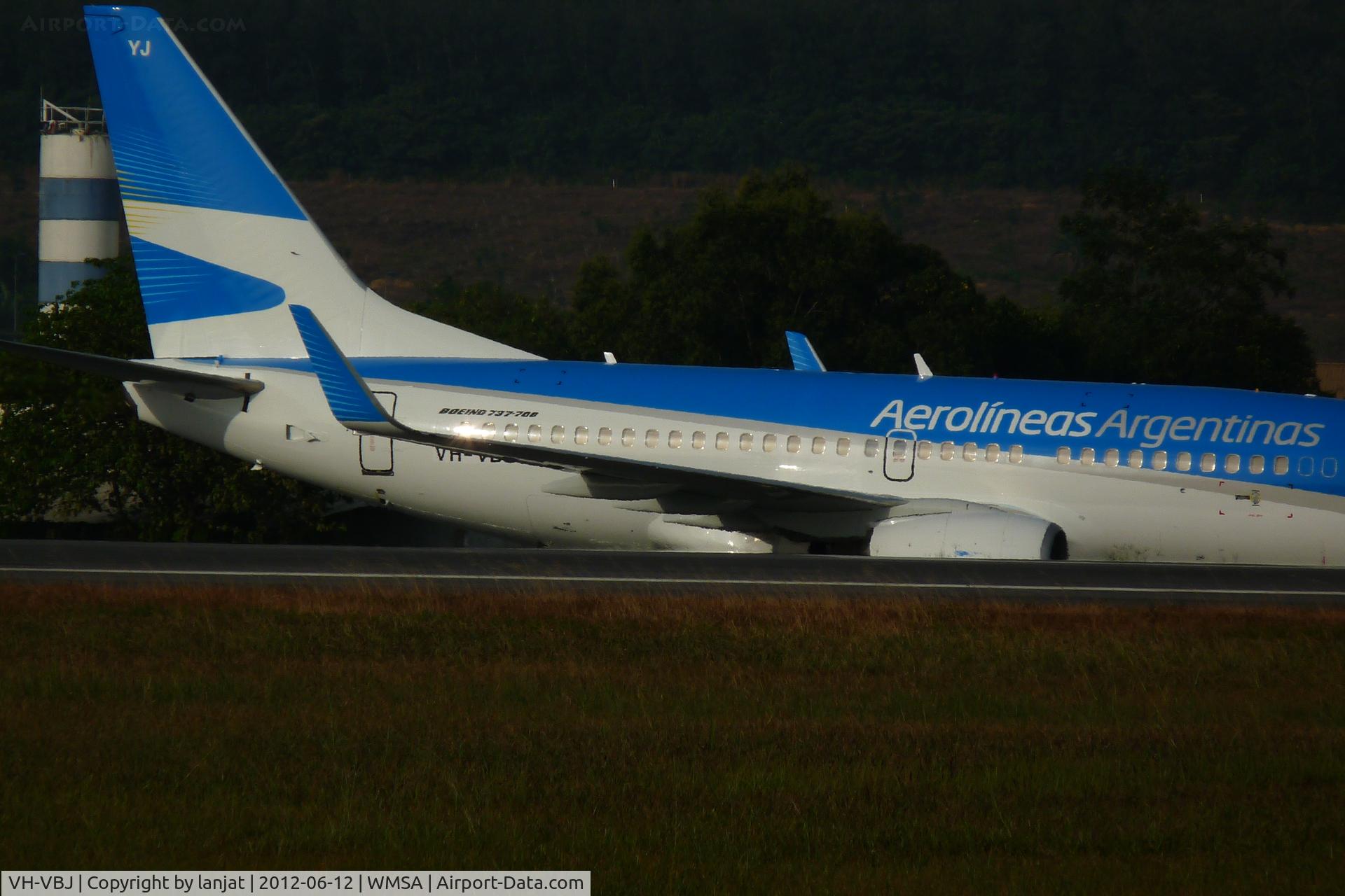 VH-VBJ, 2002 Boeing 737-7Q8 C/N 30647, Compass Swing