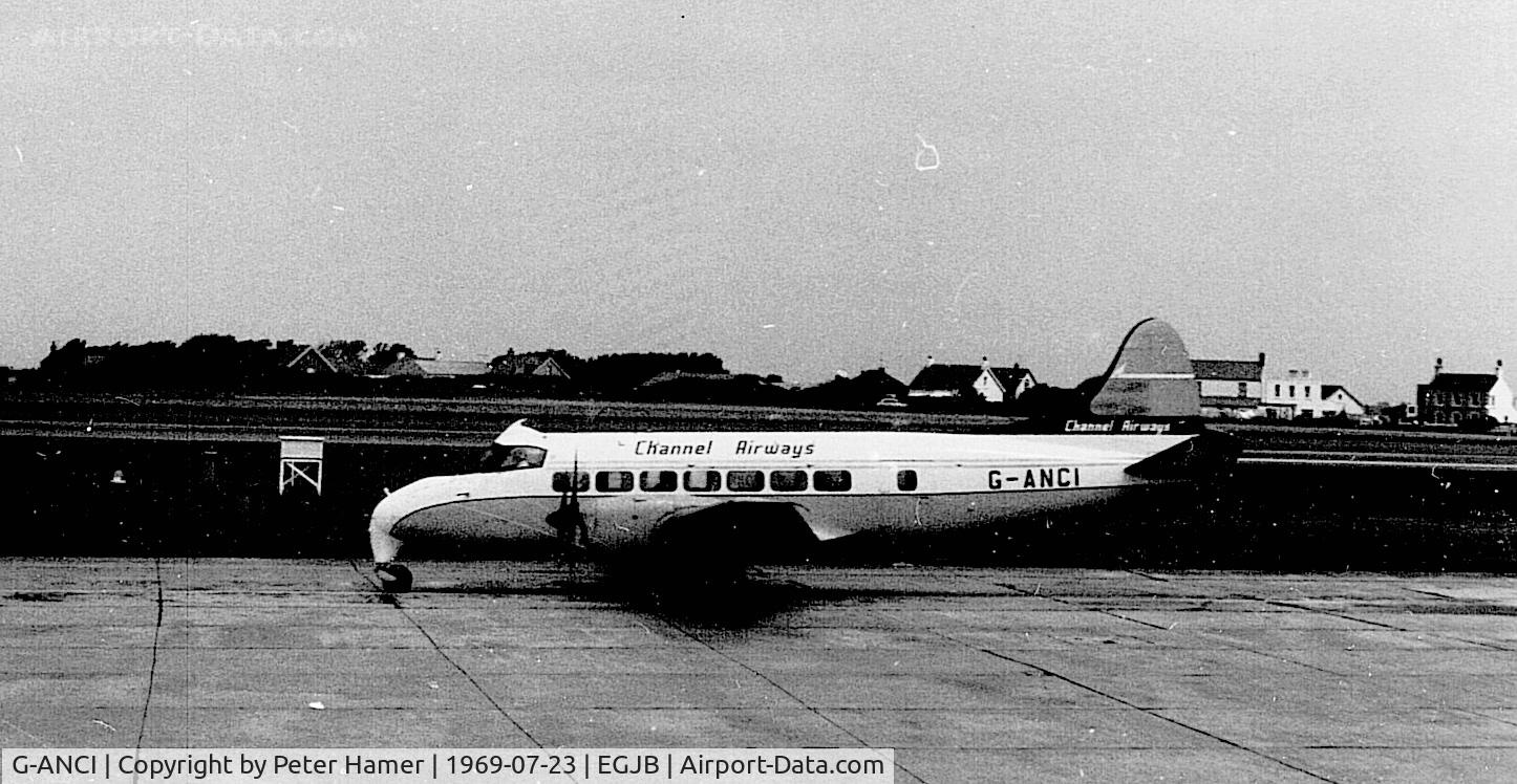 G-ANCI, De Havilland DH-114 Heron1B C/N 14043, Guernsey