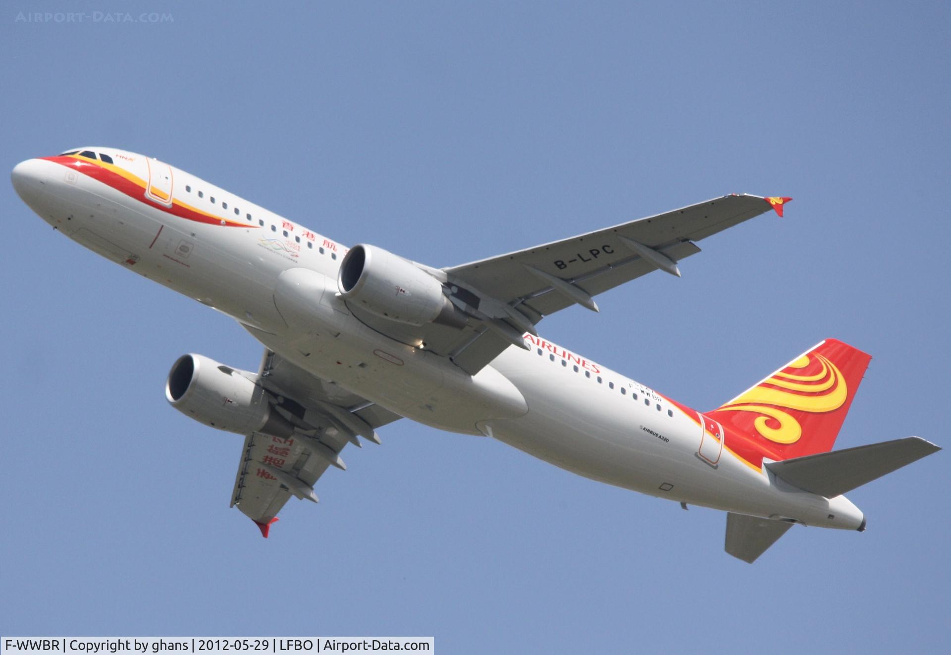 F-WWBR, 2012 Airbus A320-214 C/N 5147, Hongkong Airlines
