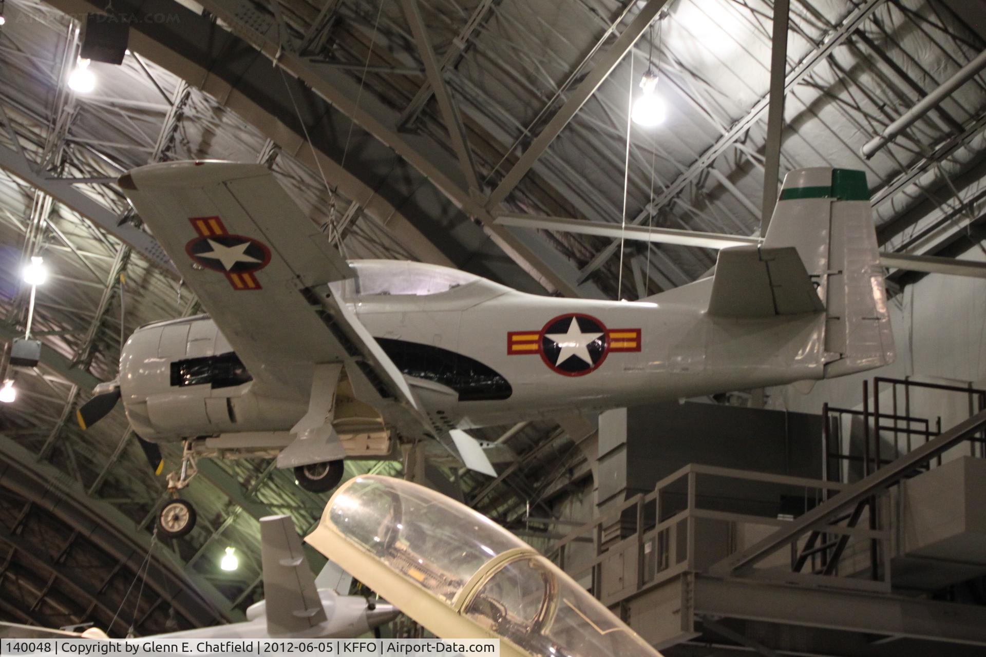 140048, North American T-28B Trojan C/N 219-47, At the Air Force Museum
