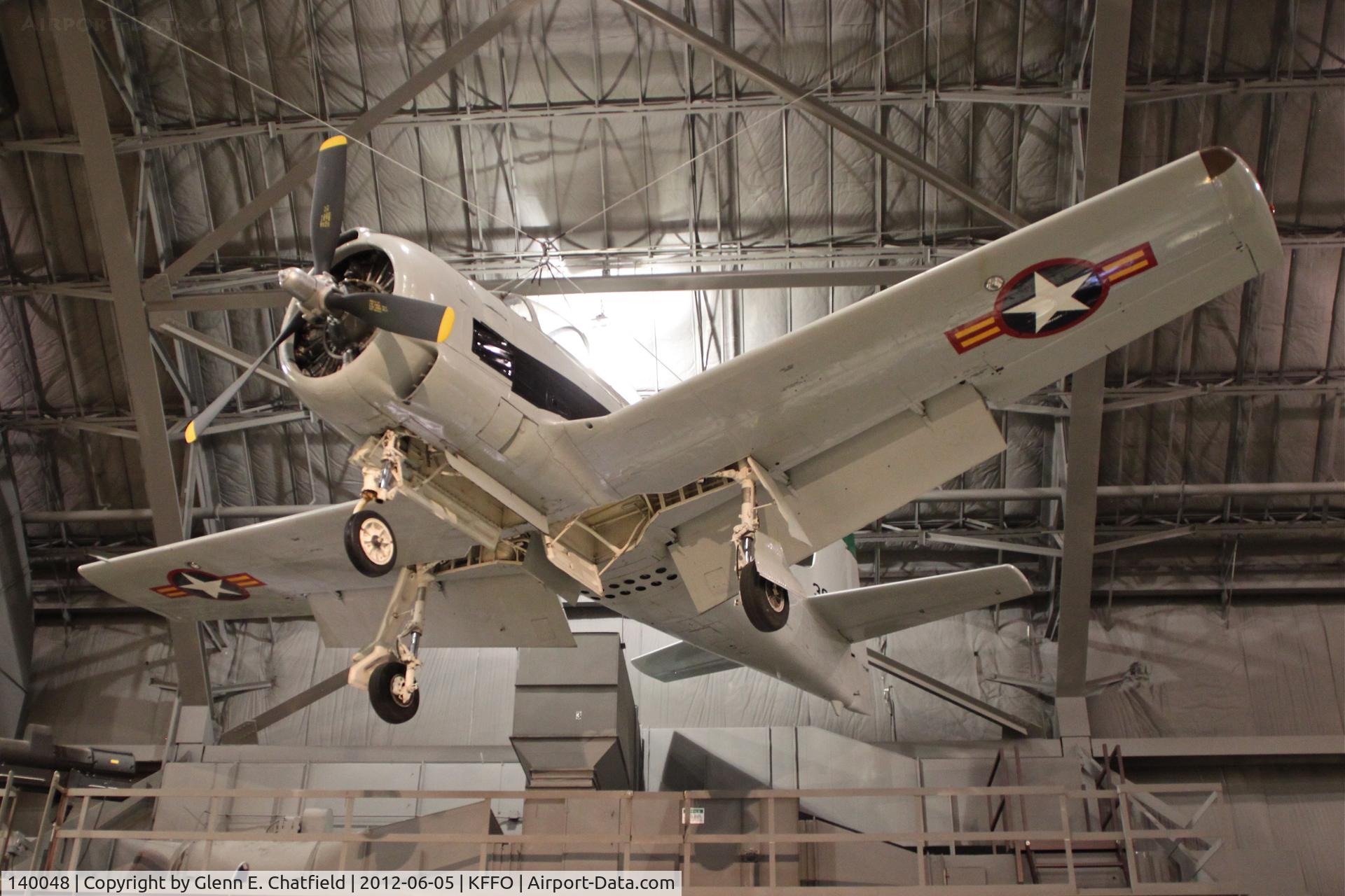 140048, North American T-28B Trojan C/N 219-47, At the Air Force Museum