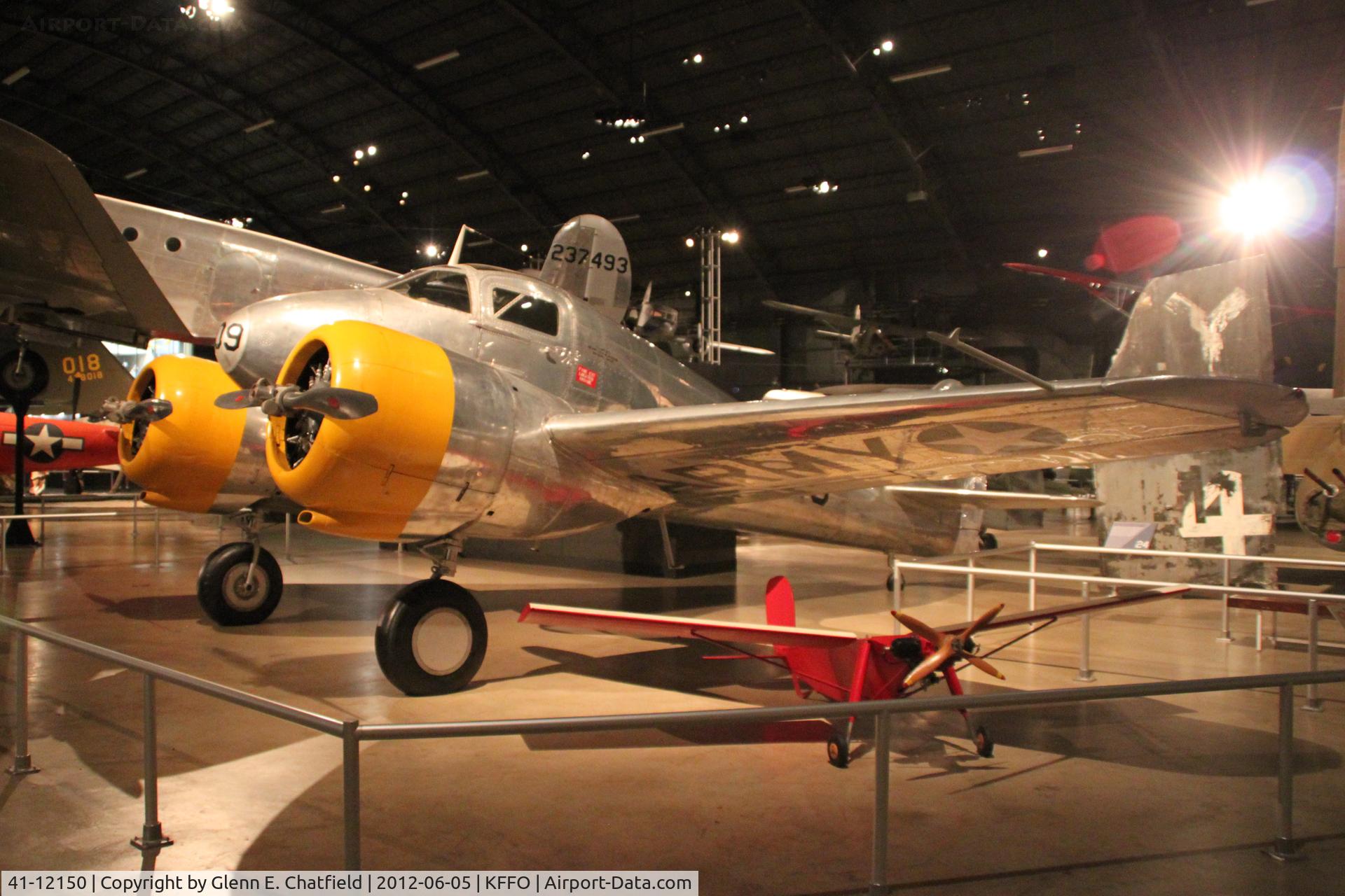 41-12150, 1941 Curtiss AT-9 Jeep C/N 362, At the Air Force Museum