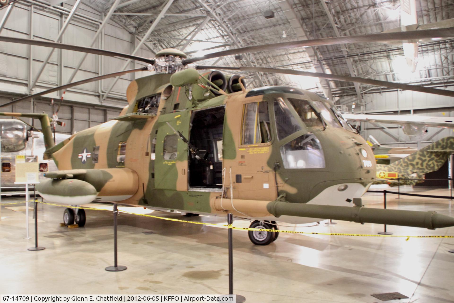 67-14709, 1967 Sikorsky HH-3E Jolly Green Giant C/N 61-611, At the Air Force Museum