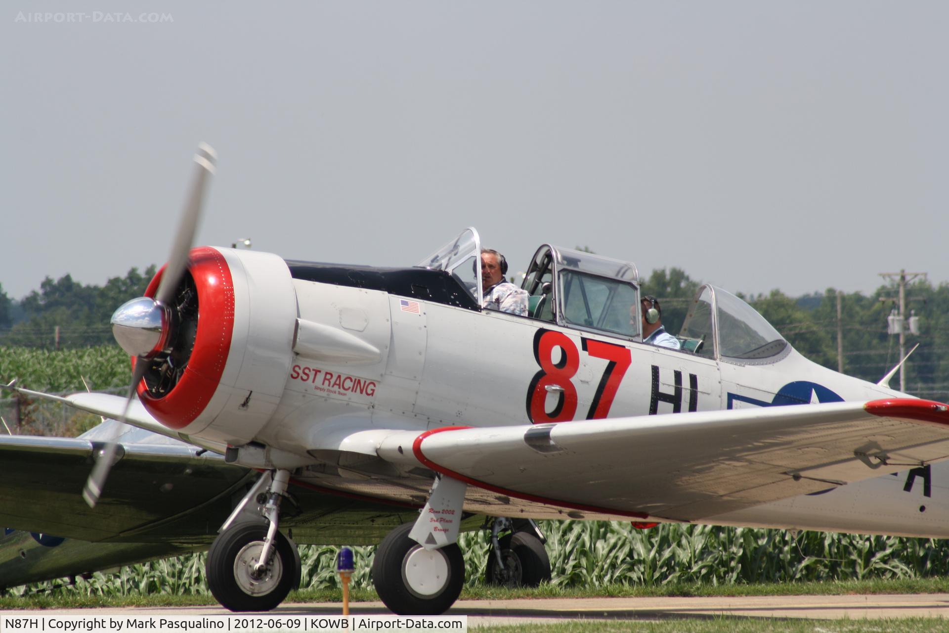 N87H, 1941 North American AT-6D Texan C/N 41-34571, North American AT-6D