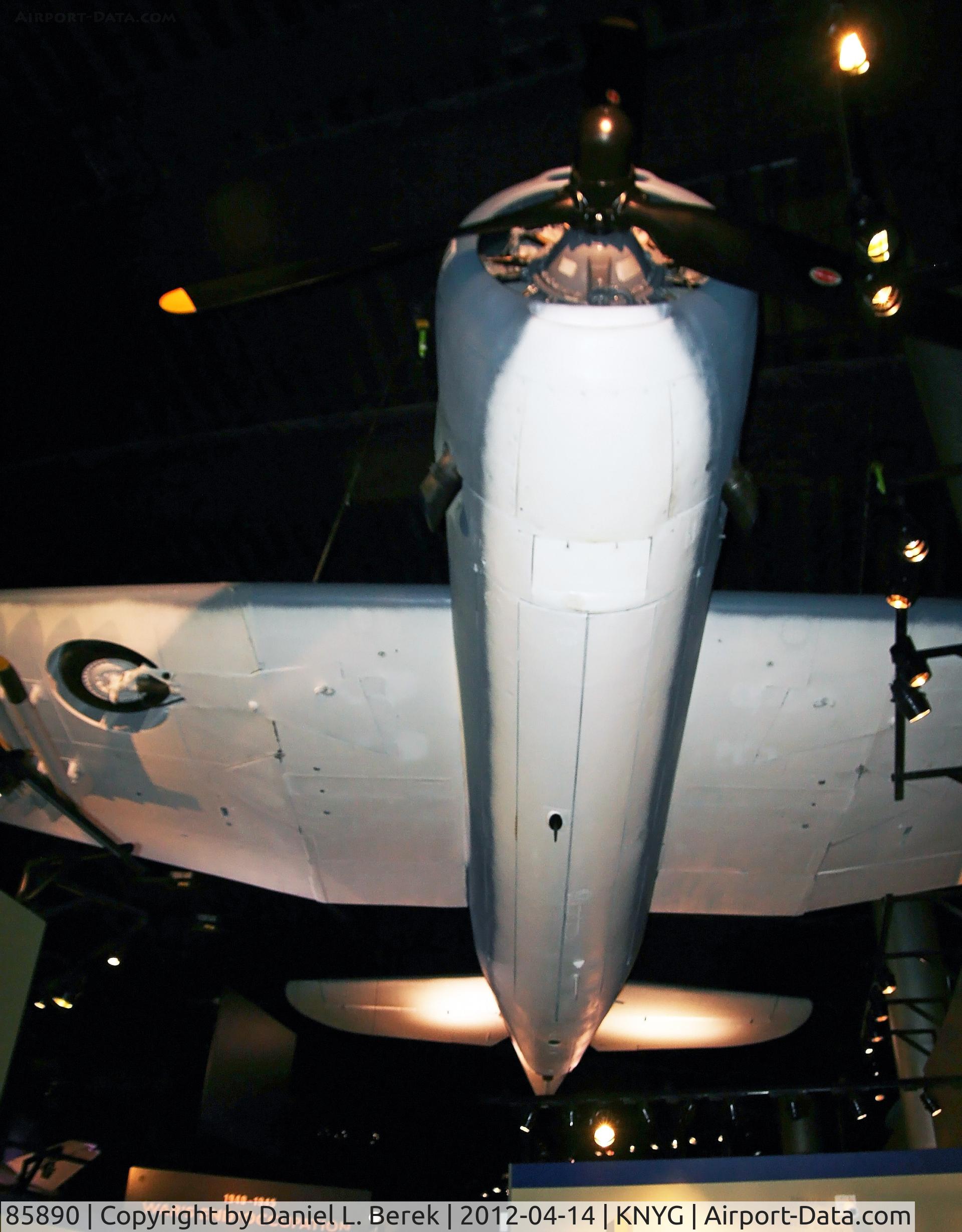 85890, Grumman TBM-3E Avenger C/N 2709, This former Warbird found a permanent indoor home at the National Museum of the Marine Corps.