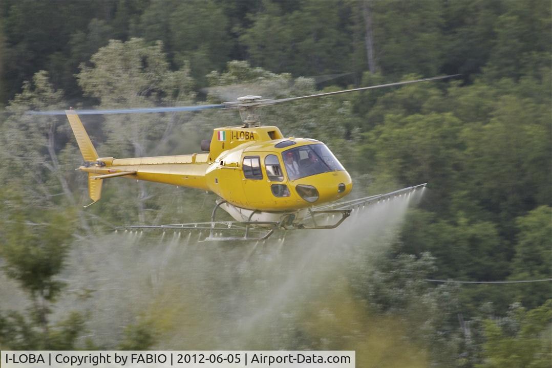 I-LOBA, 1990 Eurocopter AS-350B Ecureuil Ecureuil C/N 2413, SPRAY