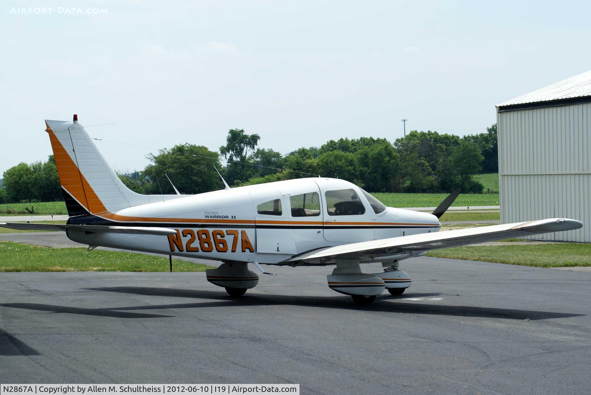 N2867A, 1979 Piper PA-28-161 C/N 28-7916491, 1979 Piper PA-28-161