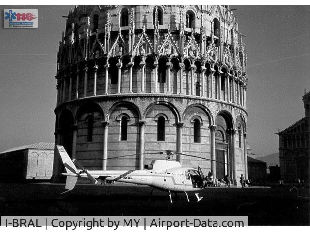 I-BRAL, Eurocopter AS-350B Ecureuil Ecureuil C/N 1904, PISA PIAZZA MIRACOLI