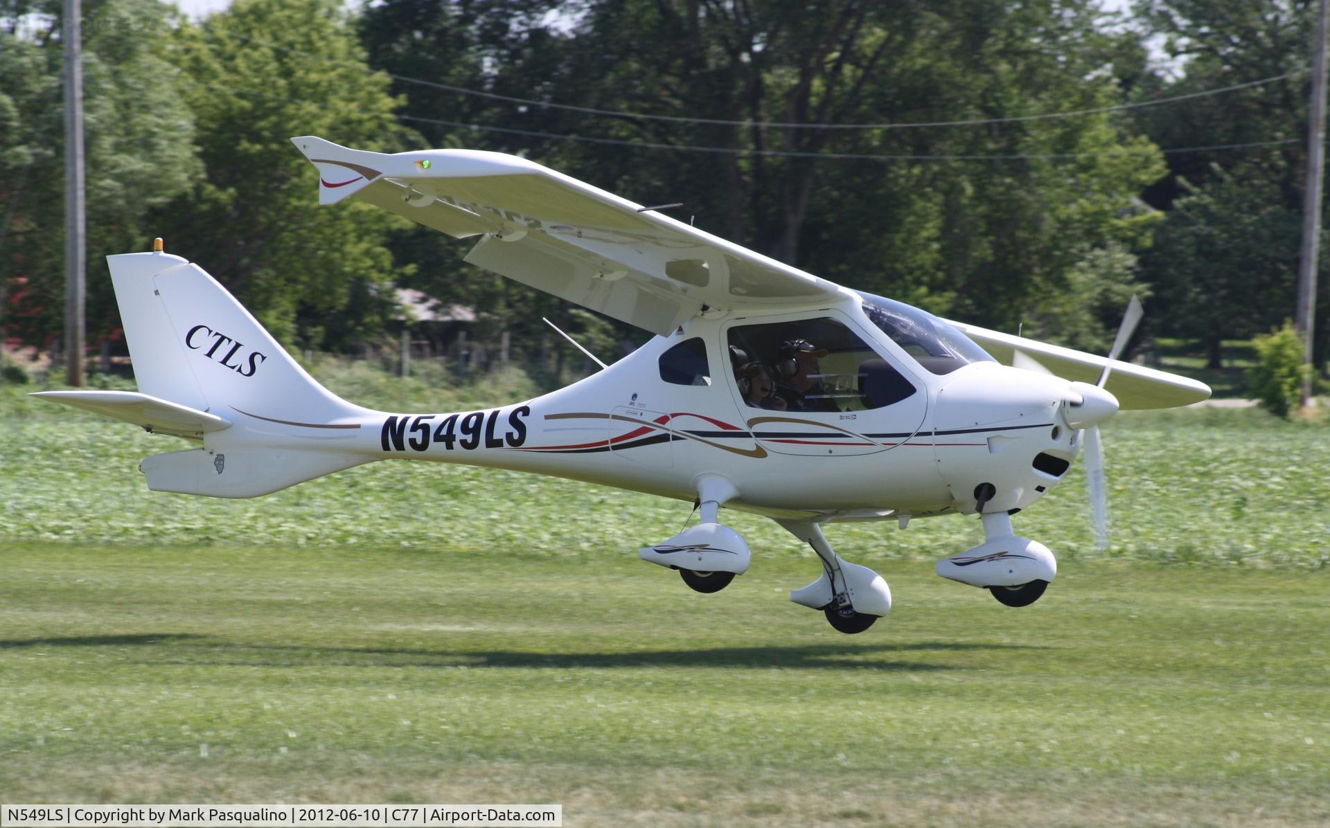 N549LS, 2007 Flight Design CTLS C/N 07-11-19, Flight Design Gmbh CTLS