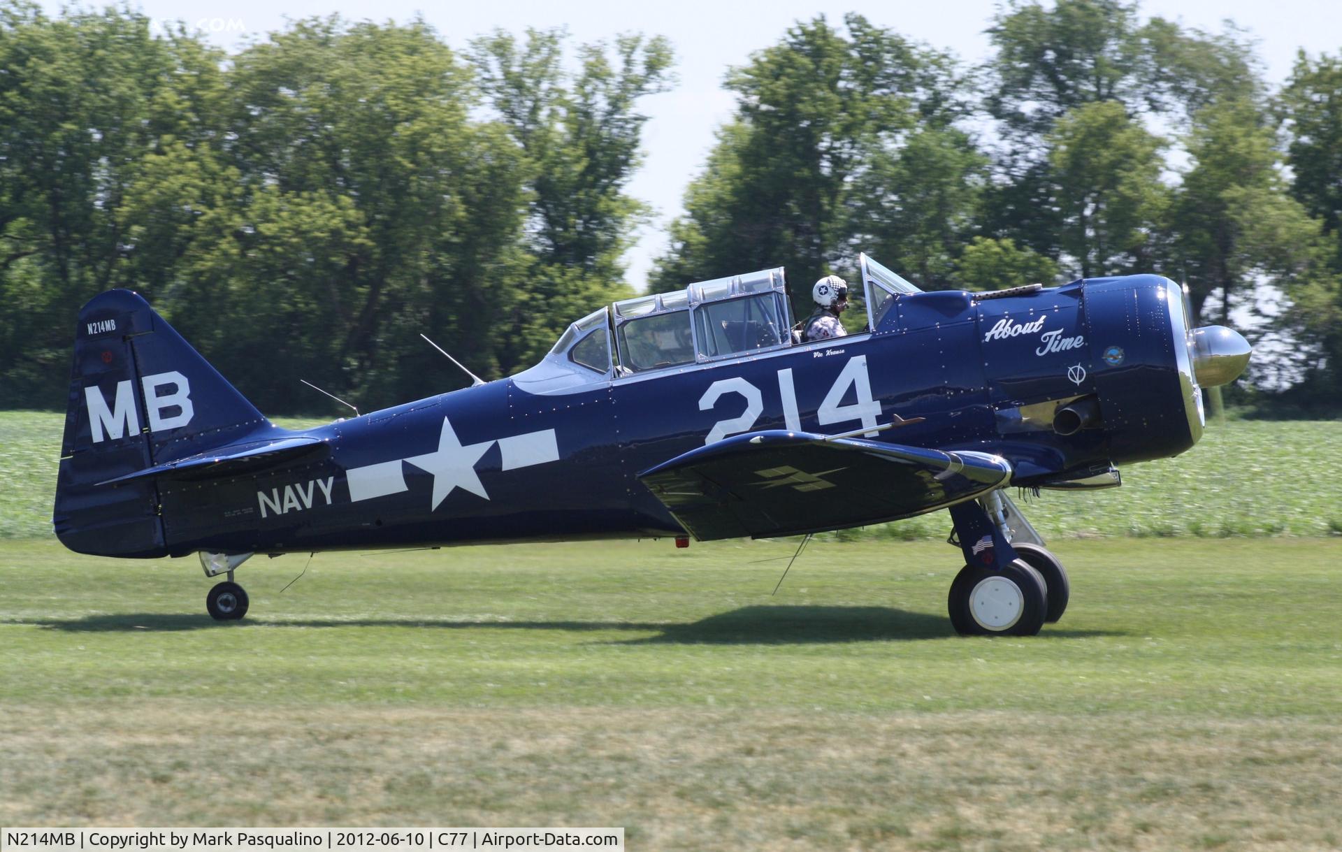 N214MB, North American SNJ-5B Texan C/N 43732, North American SNJ-5B