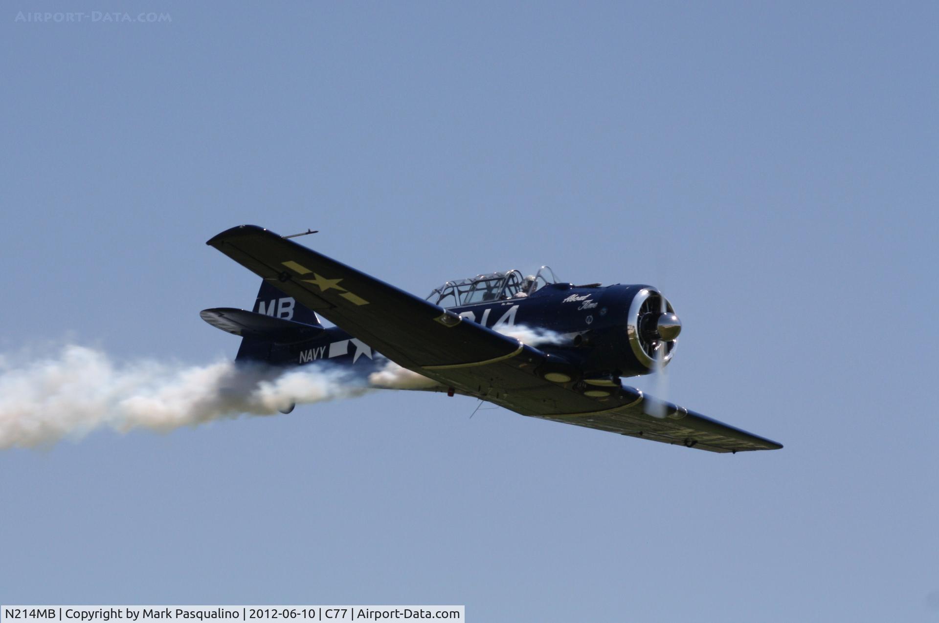 N214MB, North American SNJ-5B Texan C/N 43732, North American SNJ-5B