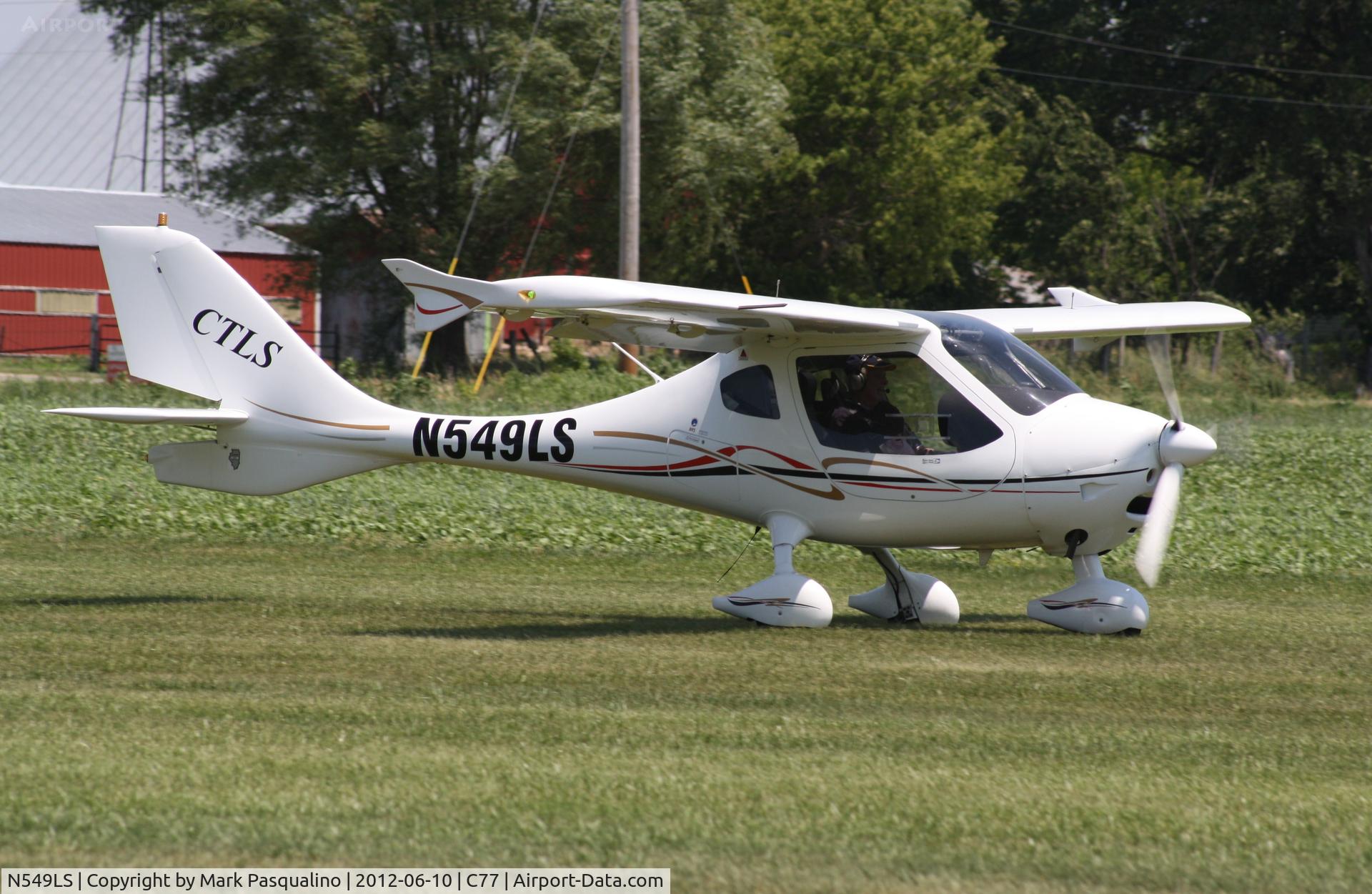 N549LS, 2007 Flight Design CTLS C/N 07-11-19, Flight Design Gmbh CTLS