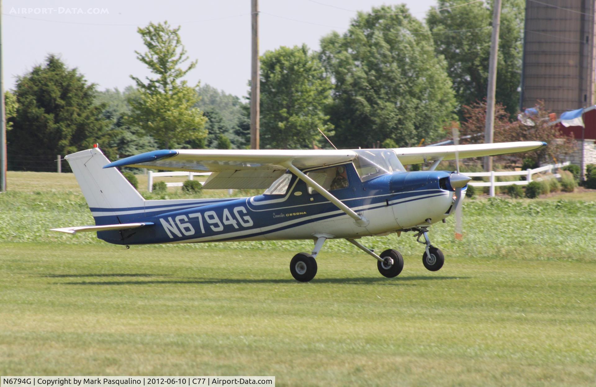 N6794G, 1970 Cessna 150L C/N 15072294, Cessna 150L