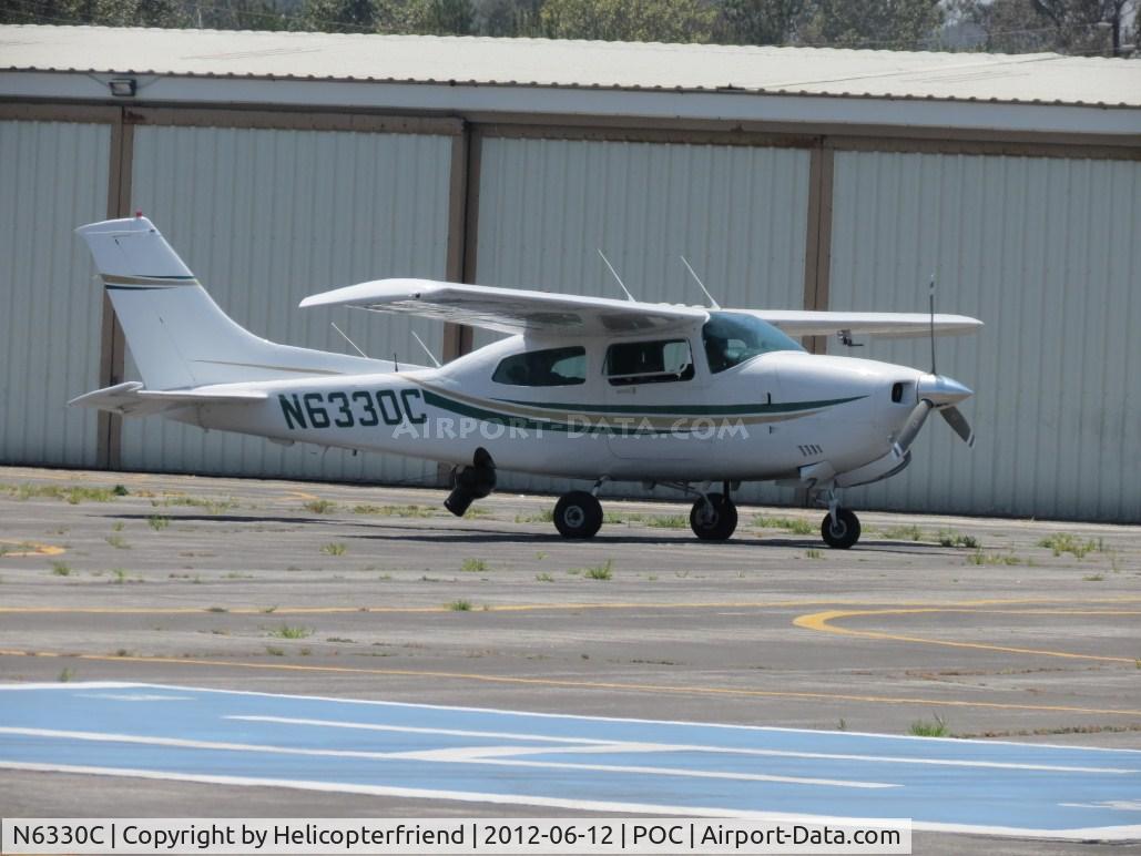 N6330C, 1980 Cessna 210N Centurion C/N 21063866, Parked near LA Co Air Ops helipads