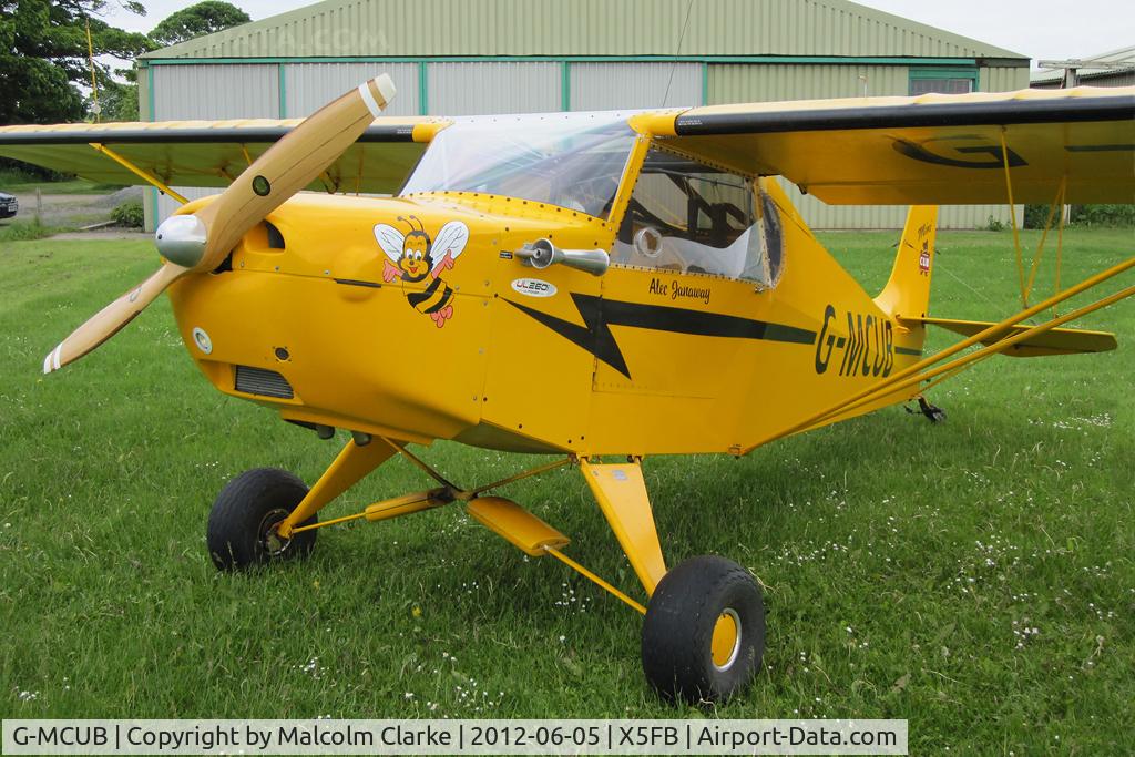 G-MCUB, 2007 Reality Escapade C/N PFA 345-14680, Escapade with an identity crisis? At Fishburn Airfield in June 2012.