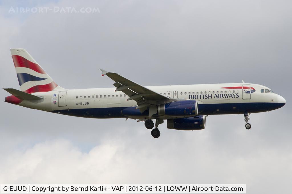 G-EUUD, 2002 Airbus A320-232 C/N 1760, Rwy 11