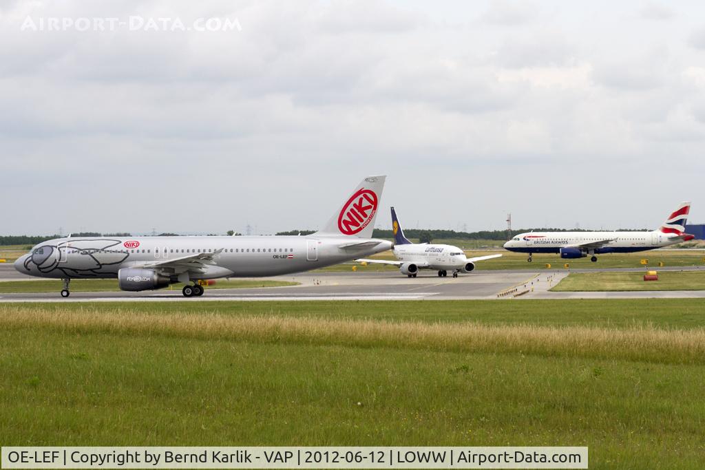 OE-LEF, 2010 Airbus A320-214 C/N 4368, Rush Hour @ LOWW/VIE