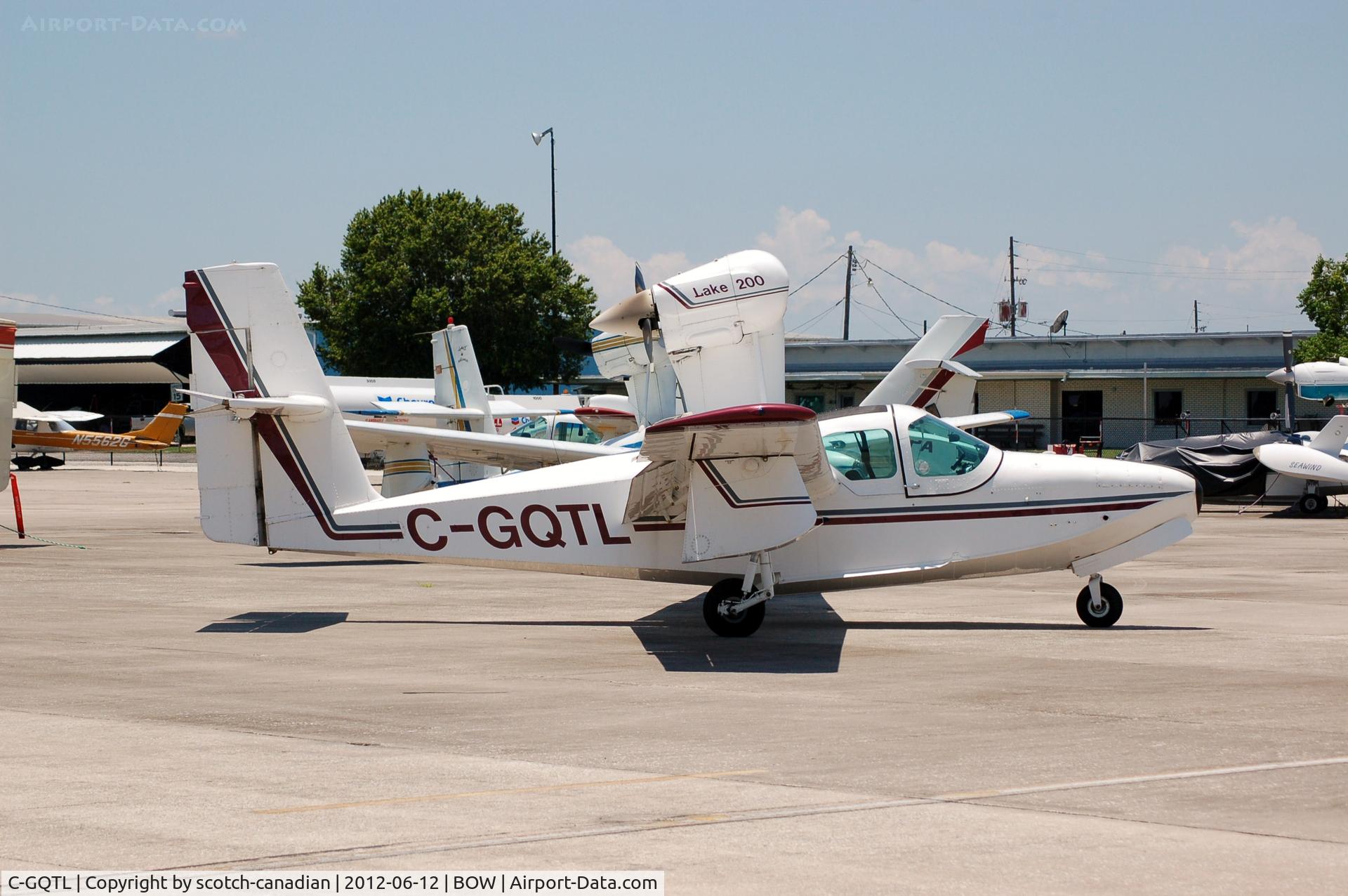 C-GQTL, 1977 Lake LA-4-200 Buccaneer C/N 839, 1977 Lake LA-4-200 C-GQTL at Bartow Municipal Airport, Bartow, FL