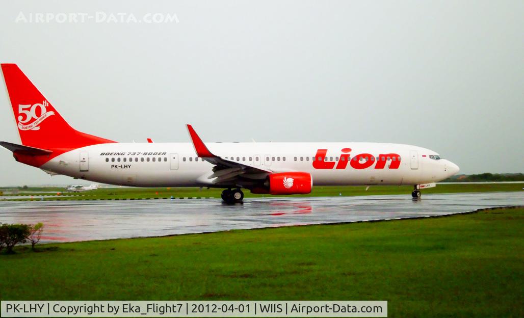 PK-LHY, 2011 Boeing 737-9GP/ER C/N 37285, The Lion Air 50th 737-900ER Visit Semarang!