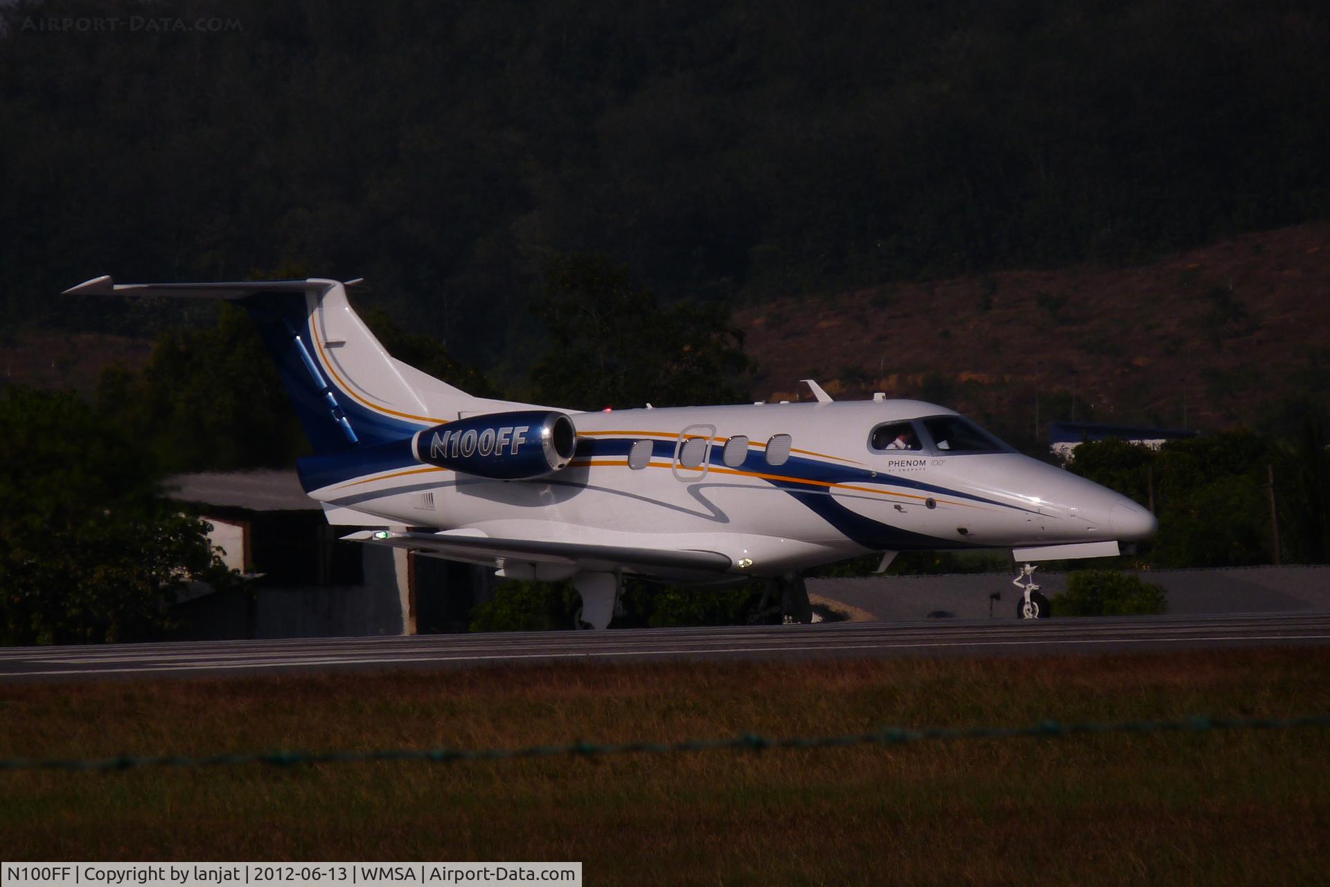 N100FF, 2010 Embraer EMB 500 - Phenom 100 C/N 50000141, Evening Depart