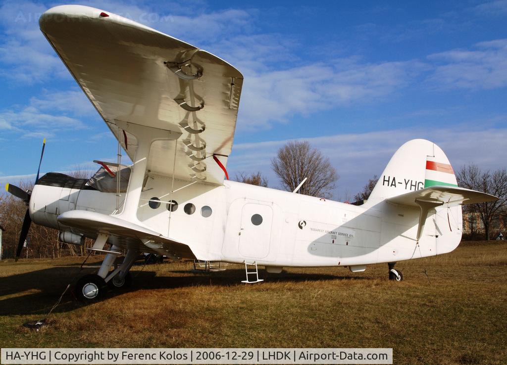 HA-YHG, 1989 PZL-Mielec An-2TP C/N 1G234-08, Dunakeszi