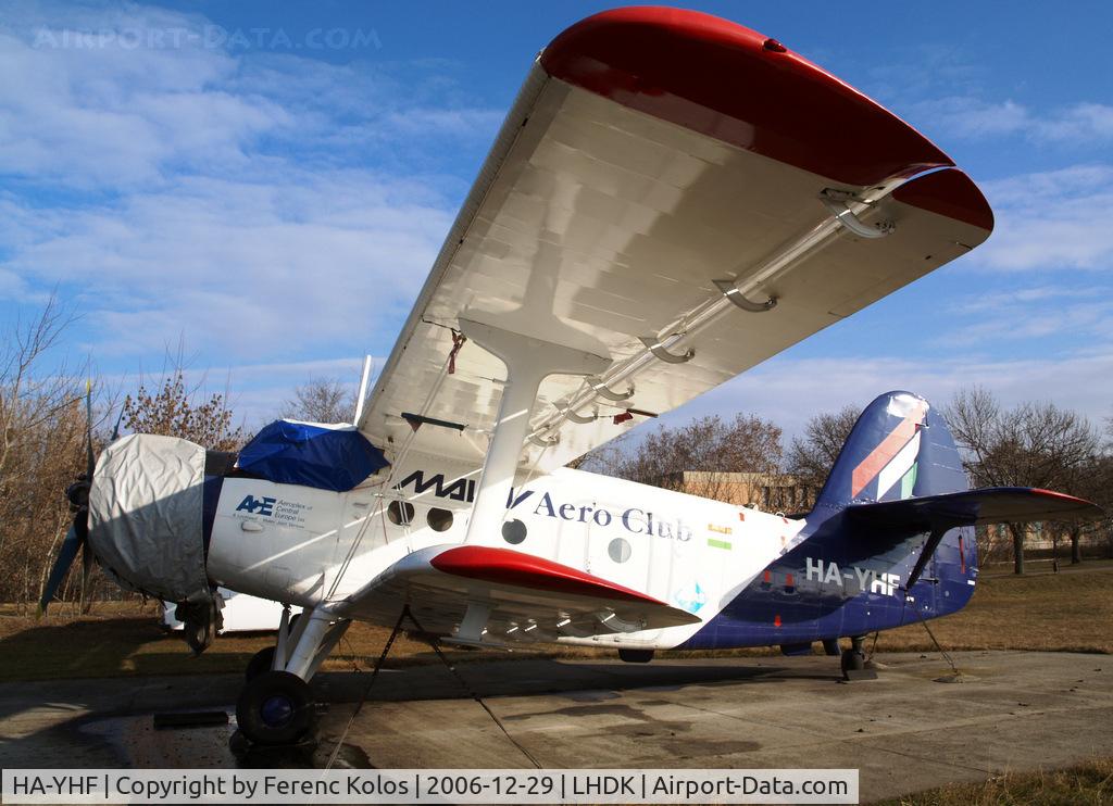 HA-YHF, 1988 PZL-Mielec AN-2PF C/N 1G224-13, Dunakeszi