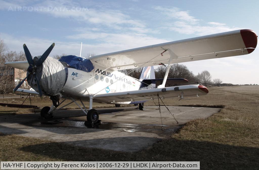 HA-YHF, 1988 PZL-Mielec AN-2PF C/N 1G224-13, Dunakeszi