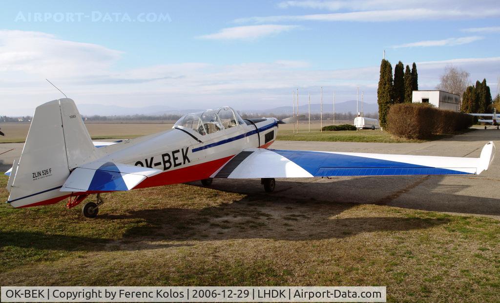 OK-BEK, 2007 Zlin Z-526F Trener Master C/N 1253, Dunakeszi