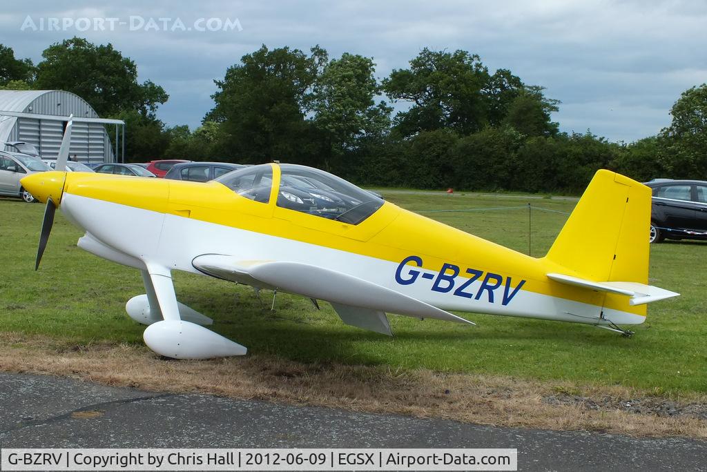 G-BZRV, 2002 Vans RV-6 C/N PFA 181A-13573, at the Air Britain flyin 2012