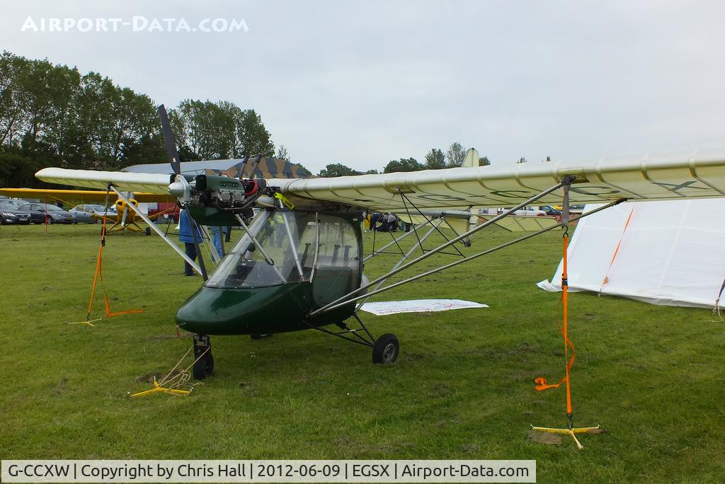 G-CCXW, 2004 Thruster T600N 450 C/N 0045-T600N-104, at the Air Britain flyin 2012