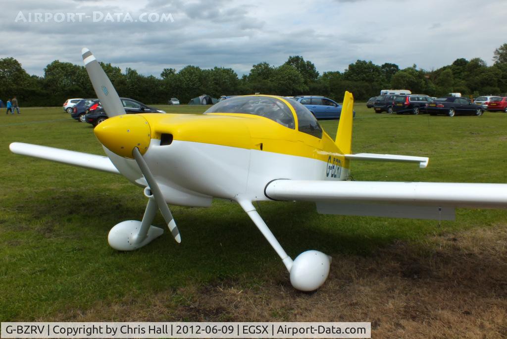 G-BZRV, 2002 Vans RV-6 C/N PFA 181A-13573, at the Air Britain flyin 2012