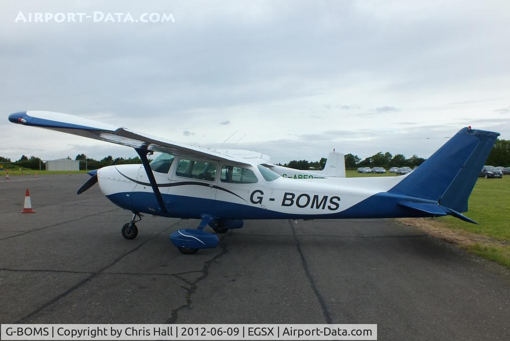 G-BOMS, 1978 Cessna 172N C/N 172-69448, at the Air Britain flyin 2012