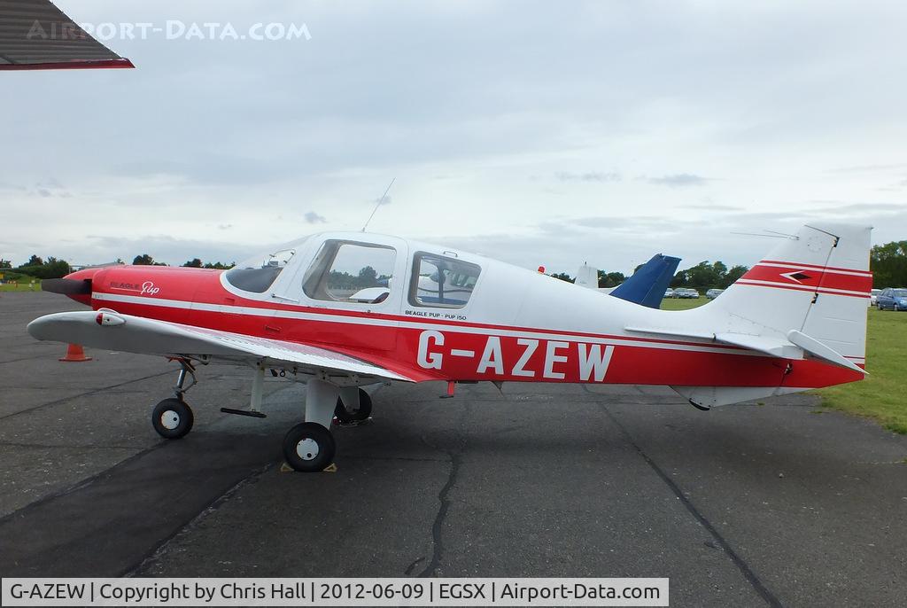 G-AZEW, 1969 Beagle B-121 Pup Series 2 (Pup 150) C/N B121-132, at the Air Britain flyin 2012