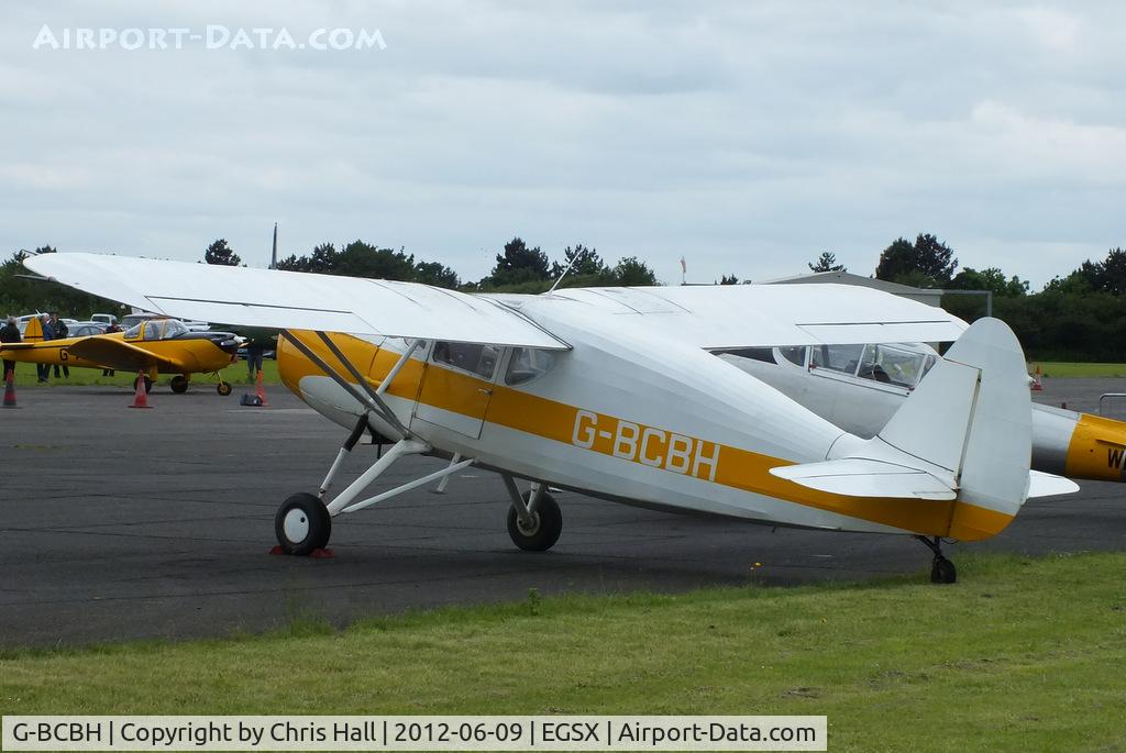 G-BCBH, 1944 Fairchild UC-61K Argus III (24R-46A) C/N 975, at the Air Britain flyin 2012