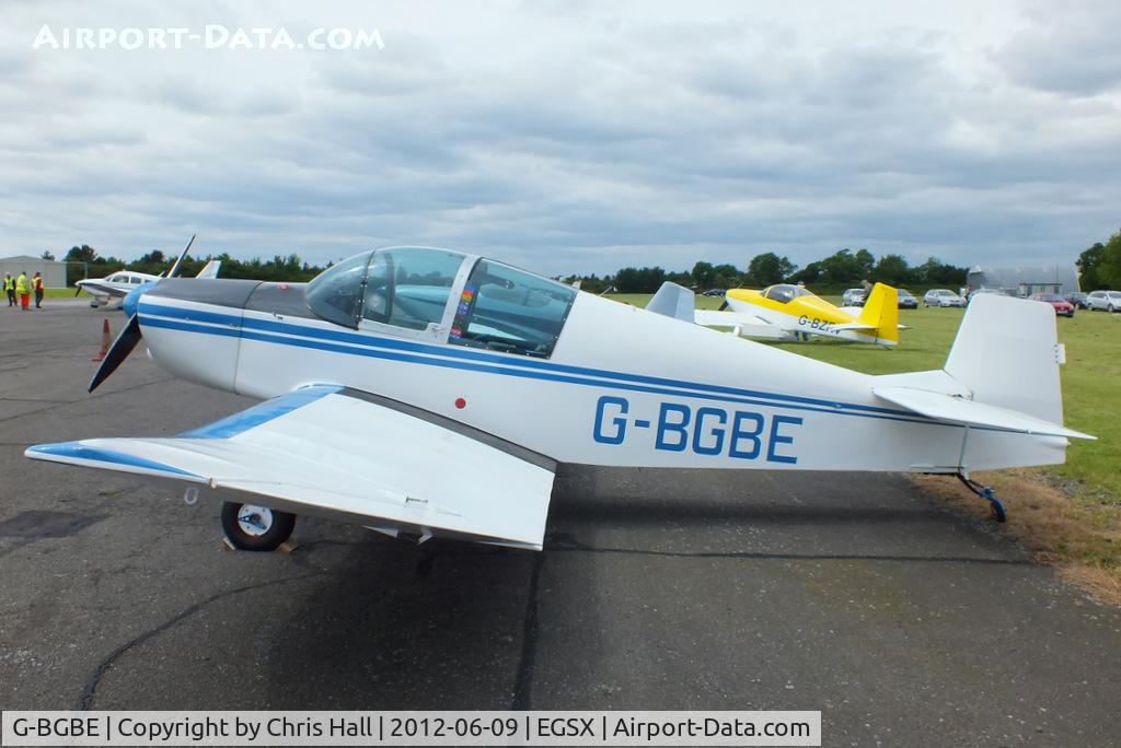 G-BGBE, 1961 SAN Jodel DR-1050 Ambassadeur C/N 260, at the Air Britain flyin 2012