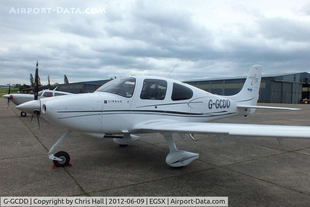 G-GCDD, 2008 Cirrus SR20 GTS G3 C/N 1972, at the Air Britain flyin 2012