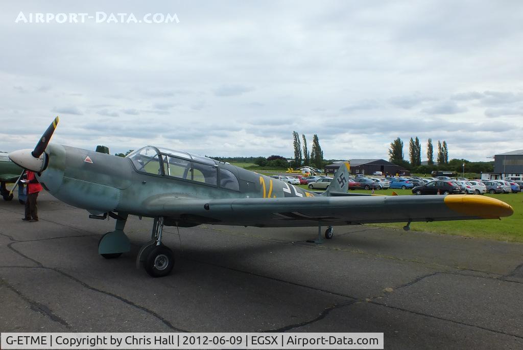 G-ETME, 1951 Nord 1002 Pingouin II C/N 274, at the Air Britain flyin 2012