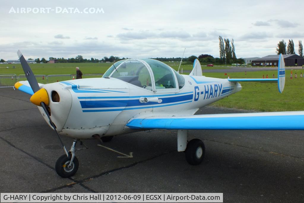 G-HARY, 1966 Alon A-2 Aircoupe C/N A-188, at the Air Britain flyin 2012