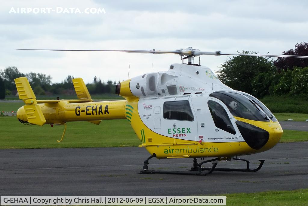 G-EHAA, 2000 McDonnell Douglas MD-902 Explorer C/N 900-00079, Essex & Hertfordshire Air Ambulance