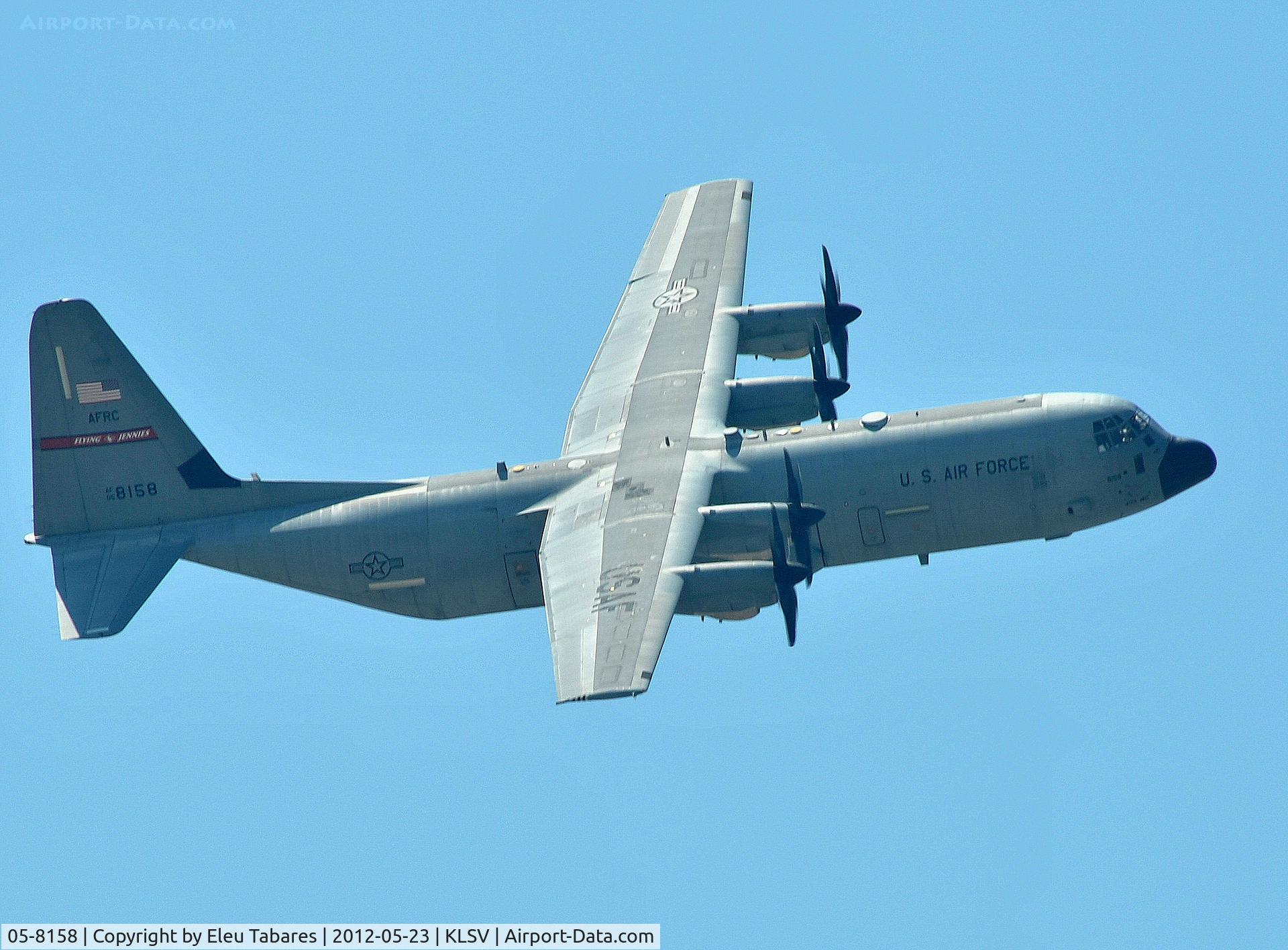 05-8158, 2005 Lockheed Martin C-130J-30 Super Hercules C/N 382-5573, Taken over Nellis Air Force Base, Nevada.