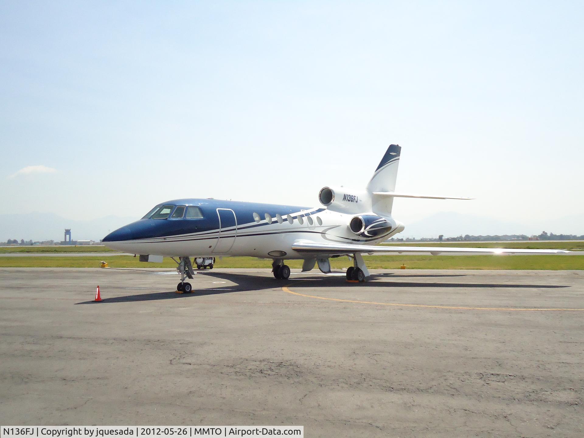 N136FJ, 1983 Dassault Falcon 50 C/N 136, now is xbyja