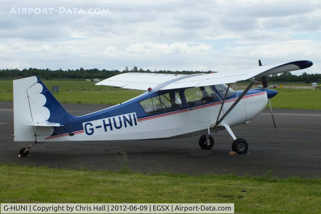G-HUNI, 1973 Bellanca 7GCBC Citabria C/N 541-73, at the Air Britain flyin 2012