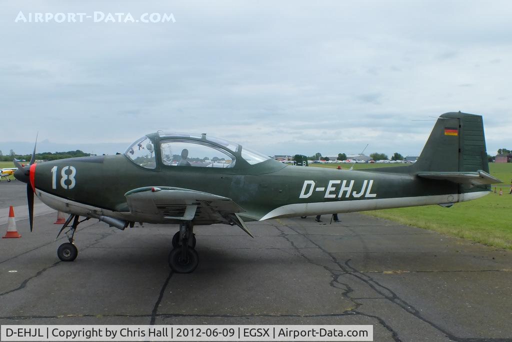 D-EHJL, Focke-Wulf FWP-149D C/N 45, at the Air Britain flyin 2012