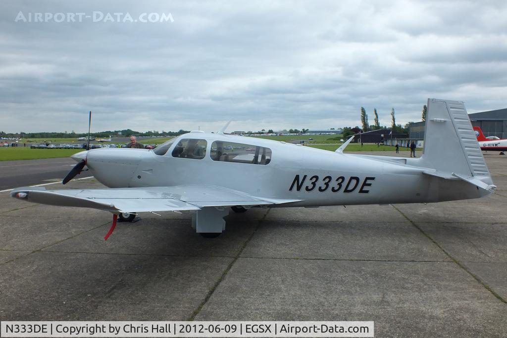 N333DE, 2005 Mooney M20M Bravo C/N 27-0346, at the Air Britain flyin 2012