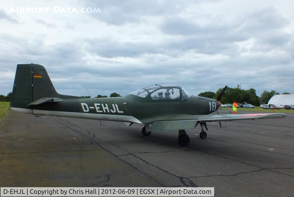 D-EHJL, Focke-Wulf FWP-149D C/N 45, at the Air Britain flyin 2012
