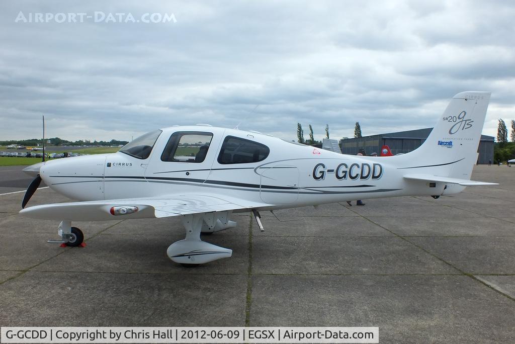 G-GCDD, 2008 Cirrus SR20 GTS G3 C/N 1972, at the Air Britain flyin 2012