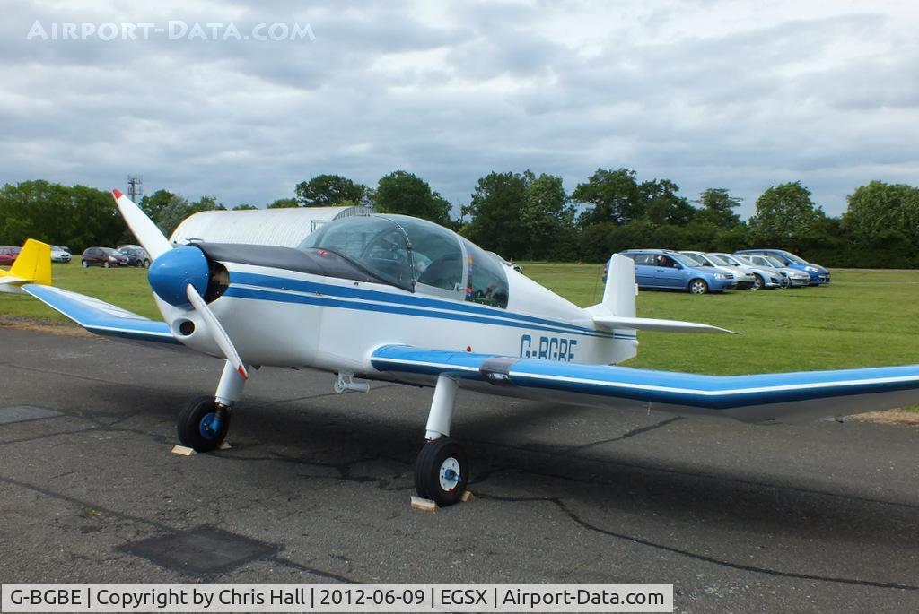 G-BGBE, 1961 SAN Jodel DR-1050 Ambassadeur C/N 260, at the Air Britain flyin 2012
