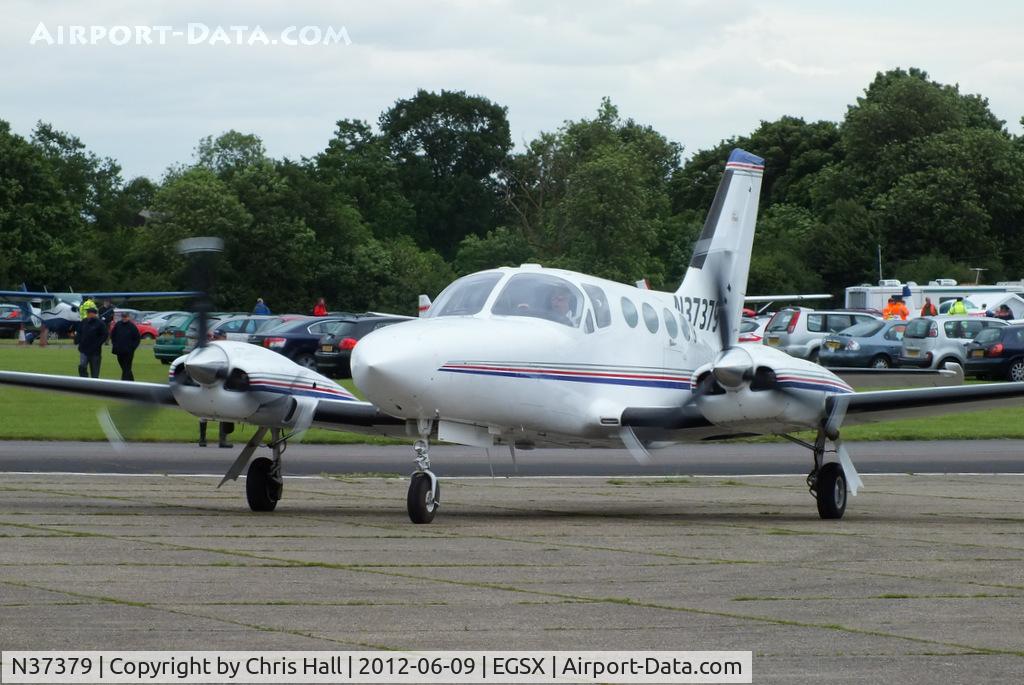 N37379, 1979 Cessna 421C Golden Eagle C/N 421C0654, at the Air Britain flyin 2012