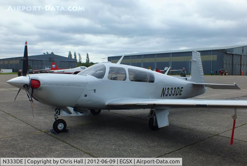 N333DE, 2005 Mooney M20M Bravo C/N 27-0346, at the Air Britain flyin 2012