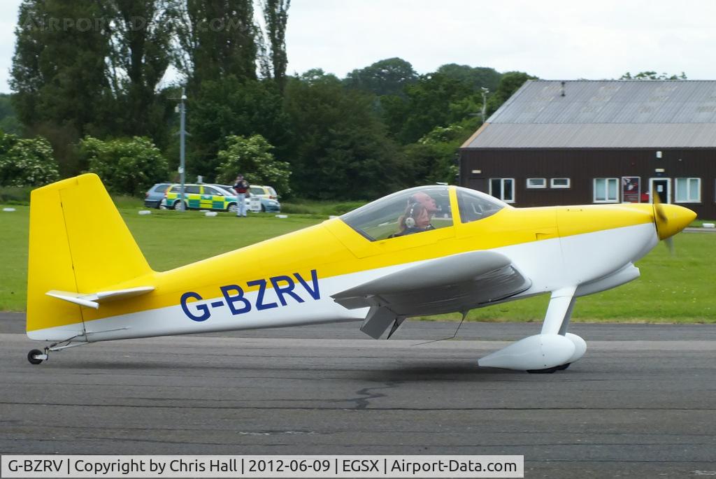 G-BZRV, 2002 Vans RV-6 C/N PFA 181A-13573, at the Air Britain flyin 2012